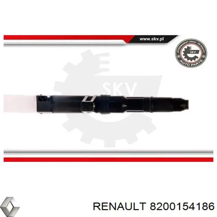 Купити 8200154186 Renault (RVI) Котушка запалювання