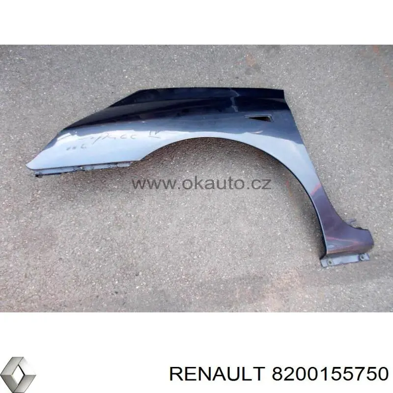 Купити 8200155750 Renault (RVI) Крило переднє ліве