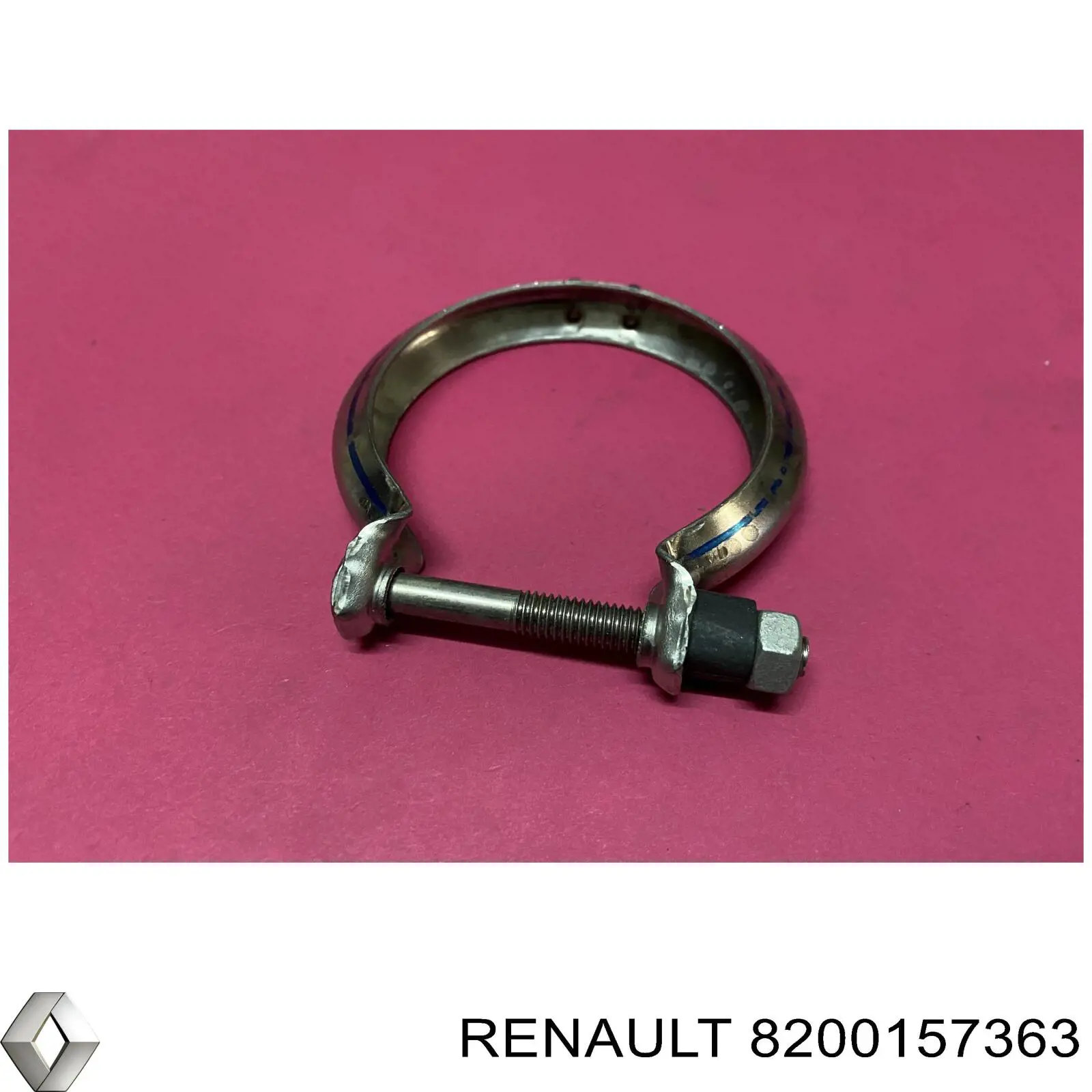95510550 Peugeot/Citroen Зєднувальний хомут випускного колектора