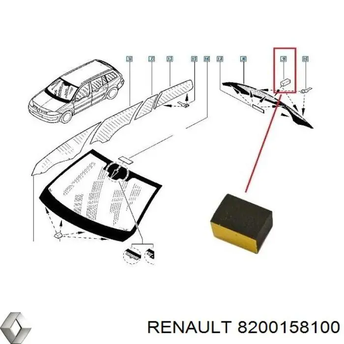  8200158100 Renault (RVI)