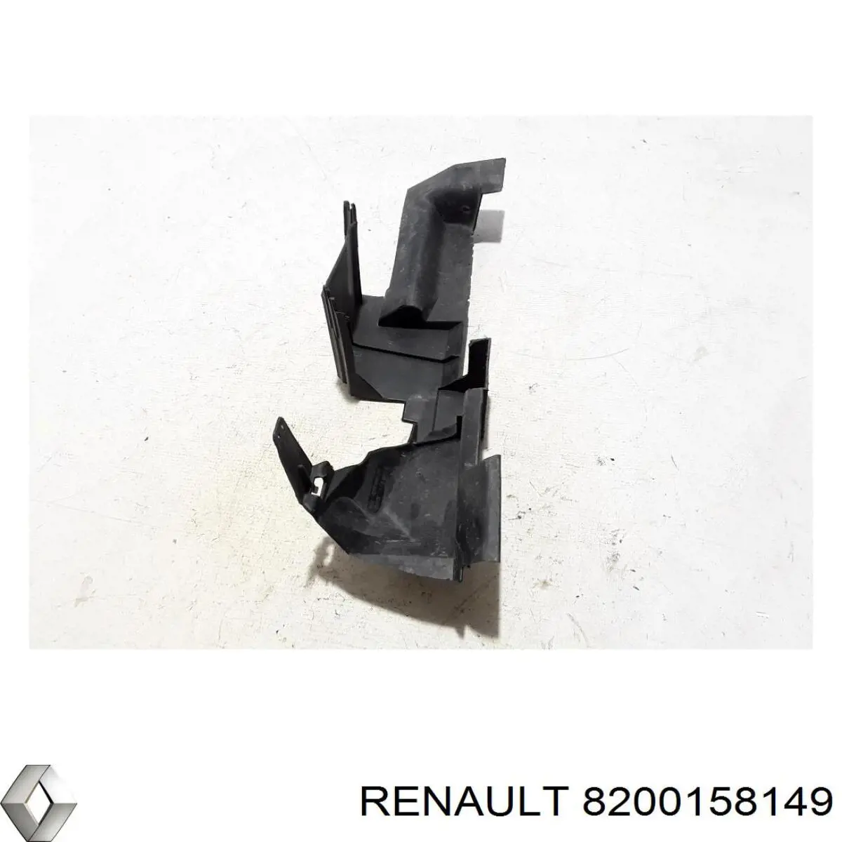8200158149 Renault (RVI) Повітропровід (дефлектор) радіатора, правий