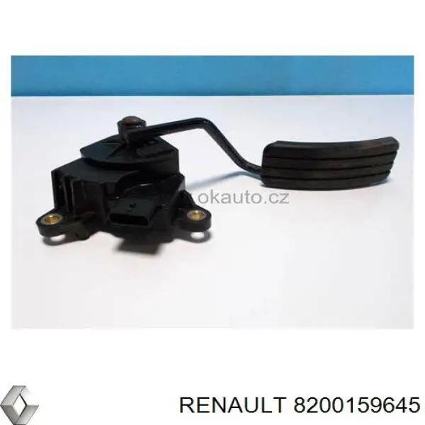 Підаль газу Renault (RVI) 8200159645 ціна, від 36.64 USD