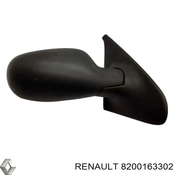 Правое зеркало renault symbol i 99-01 (lb0/1/2) / clio ii 98-00 (b0/1/2) на Renault Clio II 