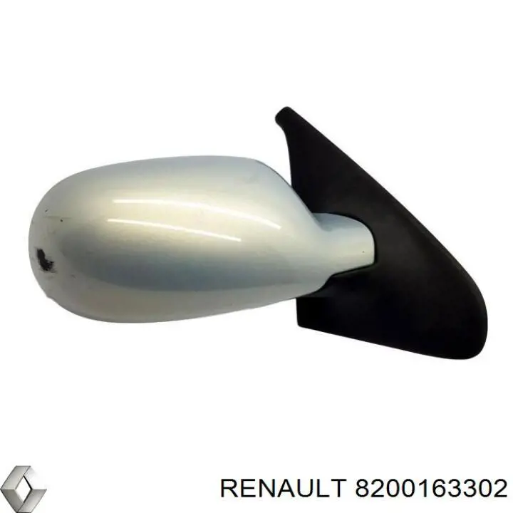 Праве бічне дзеркало Renault (RVI) 8200163302 ціна, від 19.54 USD