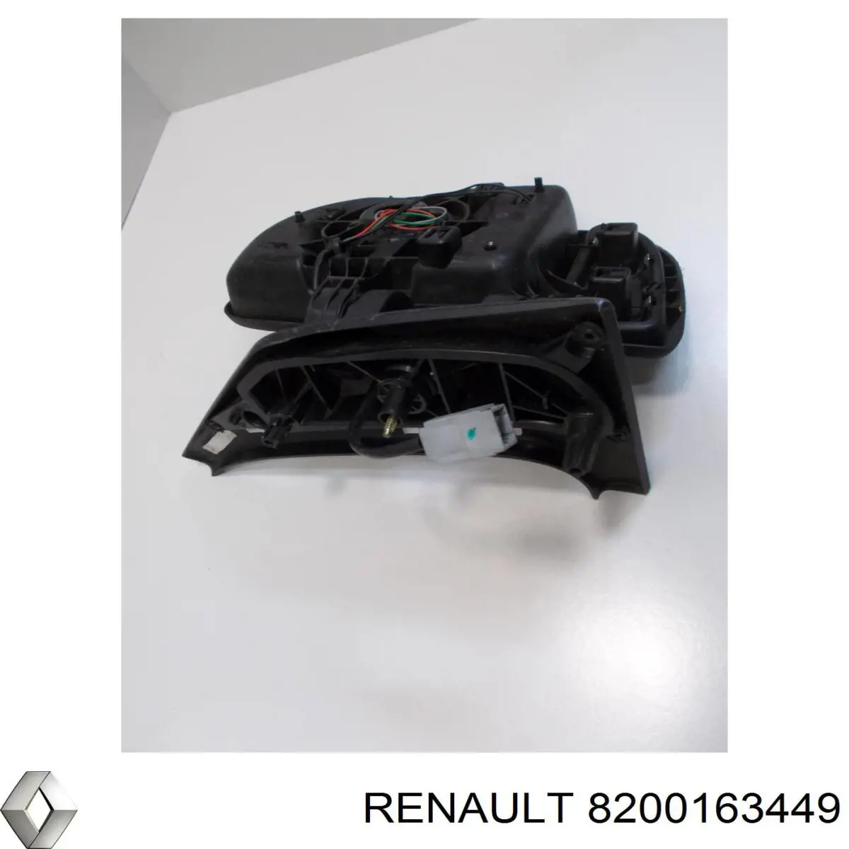 Ліве бокове дзеркало 8200163449 Renault (RVI)