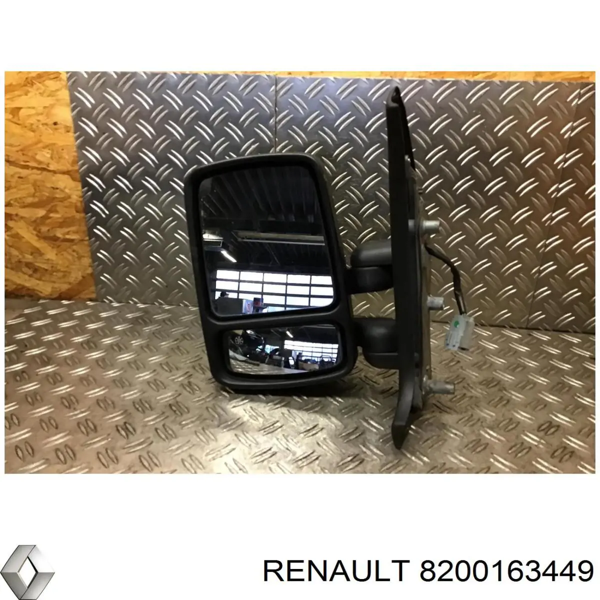 Ліве бічне дзеркало Renault (RVI) 8200163449 ціна, від 60.72 USD