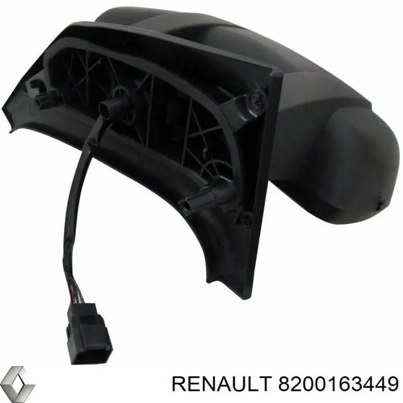 Ліве бічне дзеркало Renault (RVI) 8200163449 ціна, від 60.72 USD