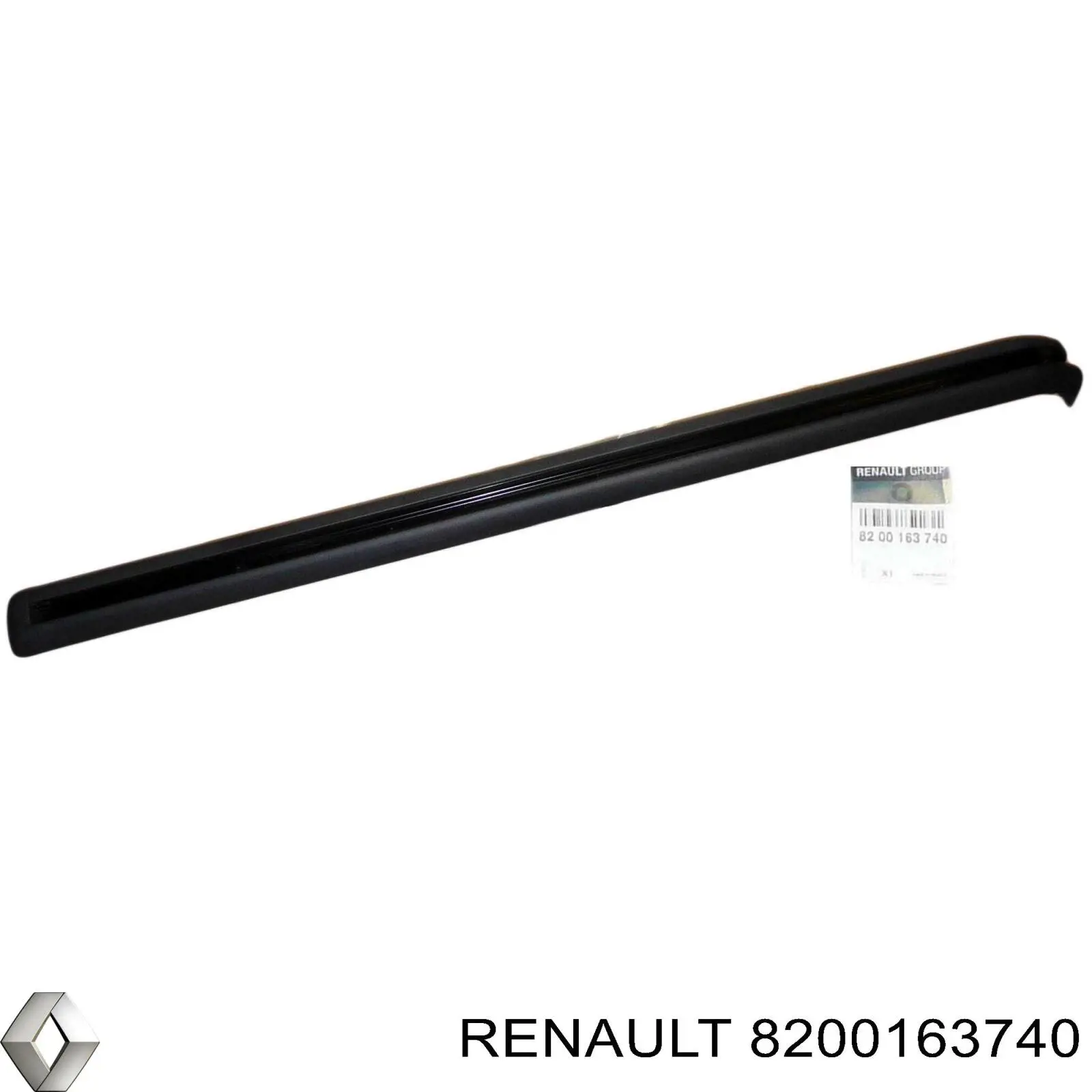 Купити 8200163740 Renault (RVI) Рейка направляюча зсувної двері, центральна права