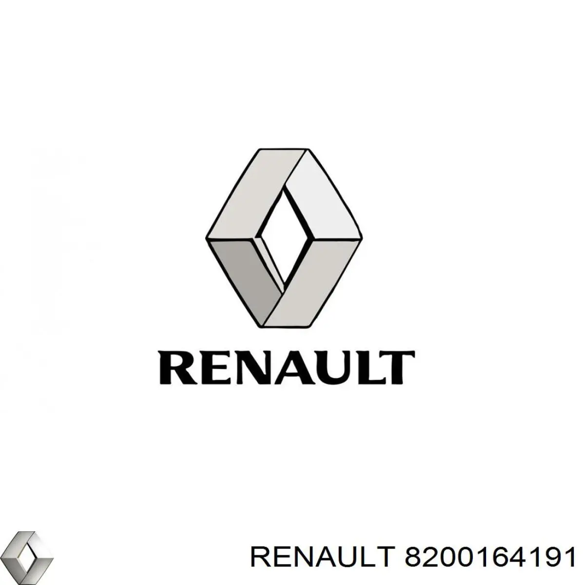 8200164191 Renault (RVI) патрубок повітряний, вихід з турбіни (наддув)