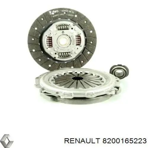 Корзина зчеплення 8200165223 Renault (RVI)