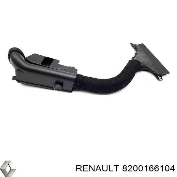 Патрубок повітряний, вхід повітряного фільтра Renault (RVI) 8200166104 ціна, від 25.66 USD