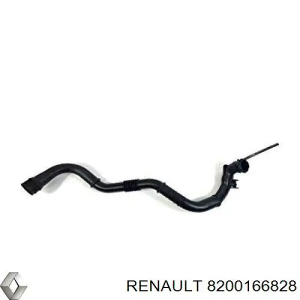 Шланг/патрубок интеркуллера Renault (RVI) 8200166828 ціна, від 41.47 USD