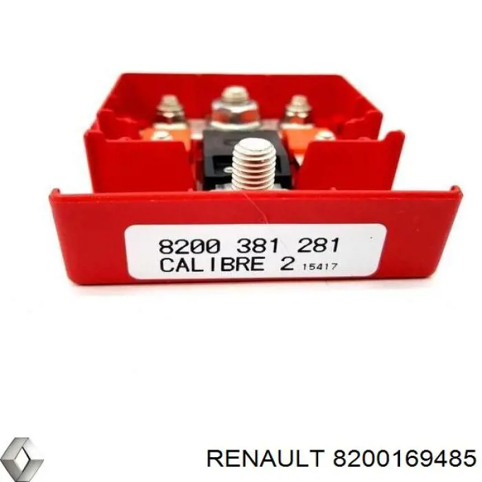 Клема акумулятора (АКБ) на Renault Megane (KM0)