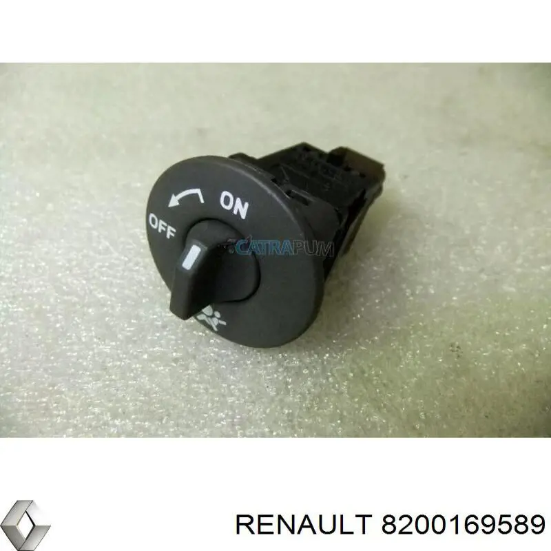 Купити 8200169589 Renault (RVI) Замок відключення (деактивації) подушки безпеки пасажира