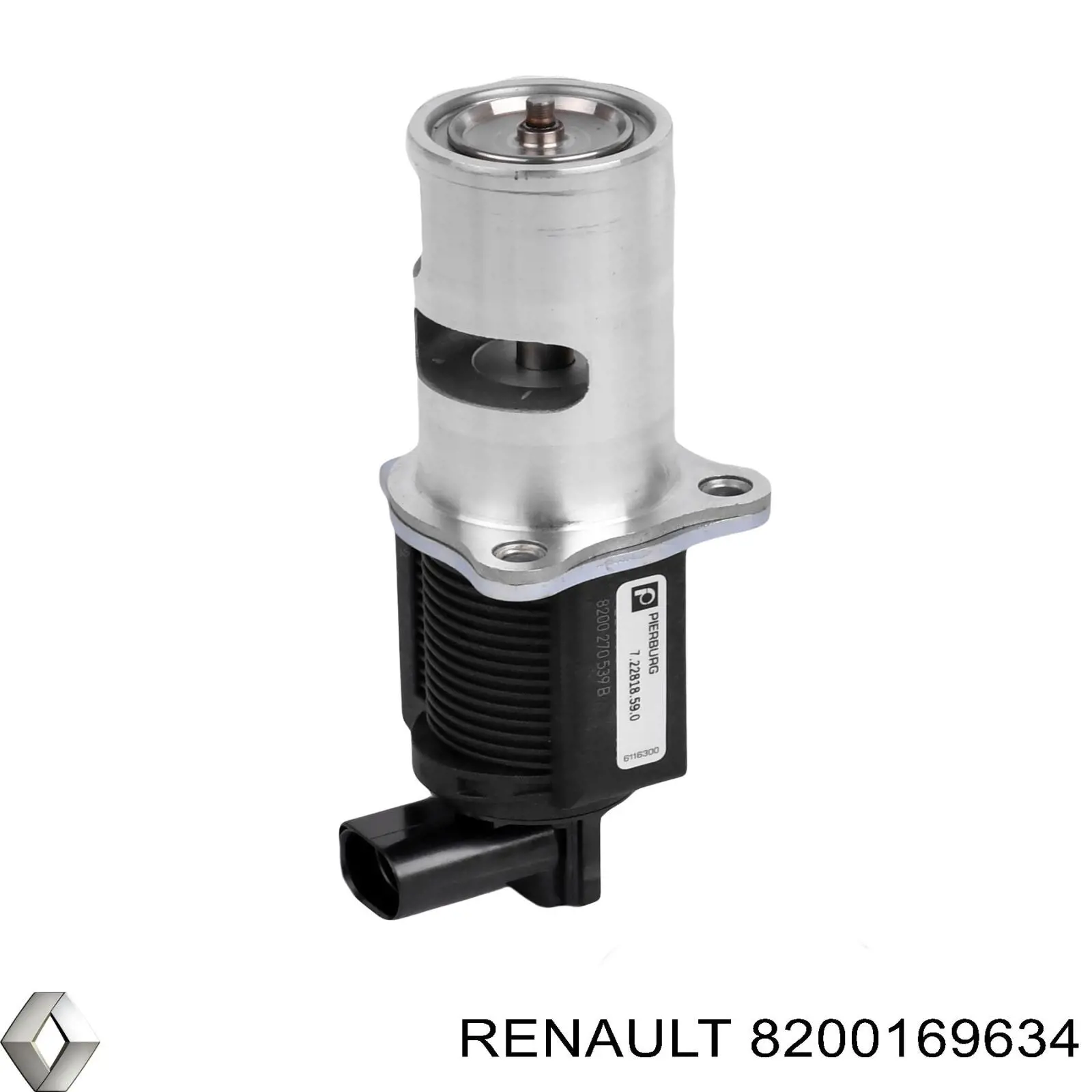 Клапан EGR рециркуляції газів Renault (RVI) 8200169634