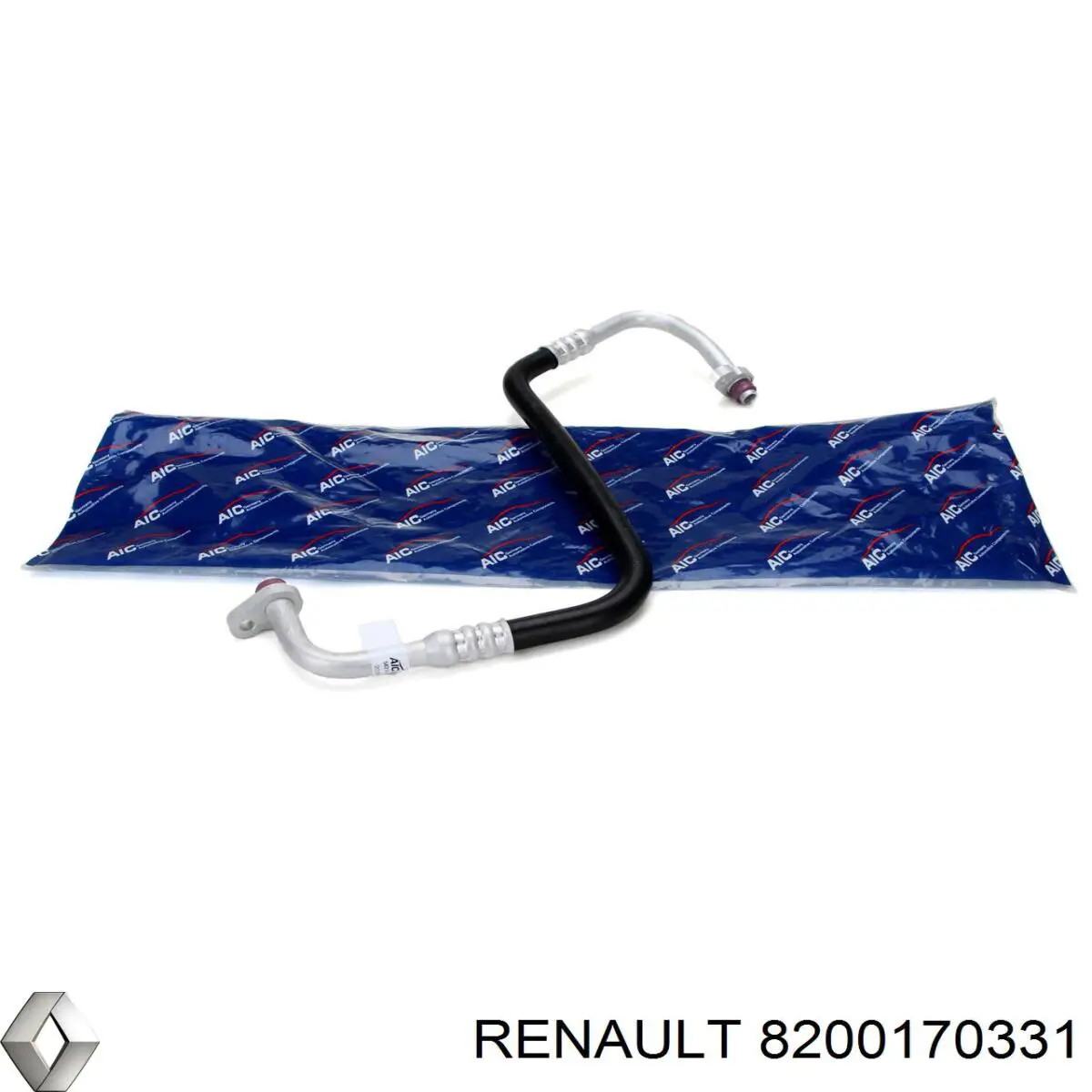 Шланг кондиціонера, від компресора до радіатора Renault Megane 2 (BM0, CM0) (Рено Меган)