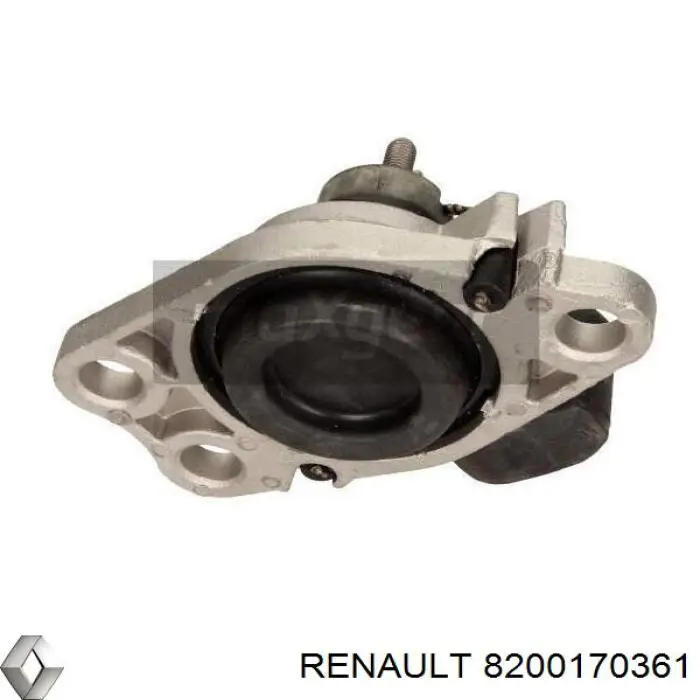 Подушка (опора) двигуна, права 8200170361 Renault (RVI)