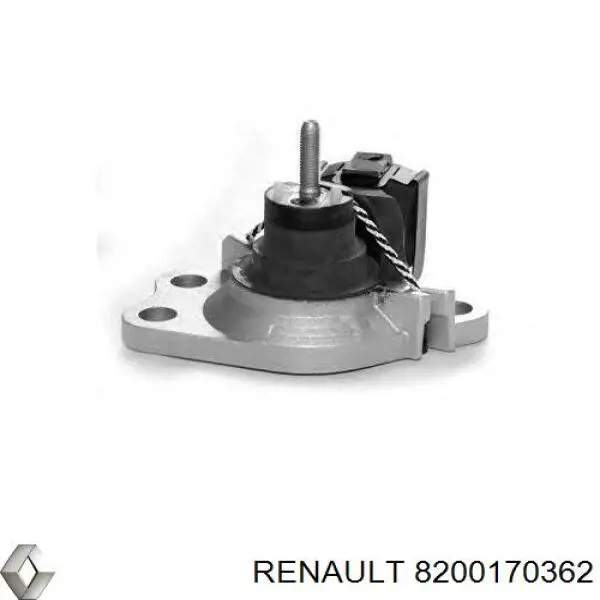 Подушка (опора) двигуна, права 8200170362 Renault (RVI)