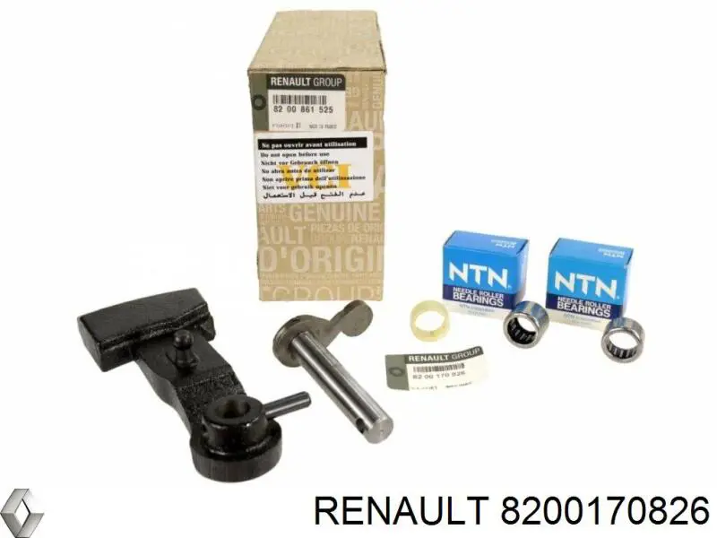 Купити 8200170826 Renault (RVI) Втулка куліси