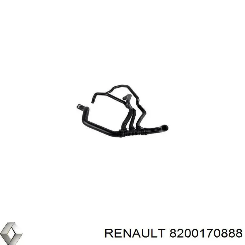8200170888 Renault (RVI) Шланг/патрубок радіатора охолодження, нижній