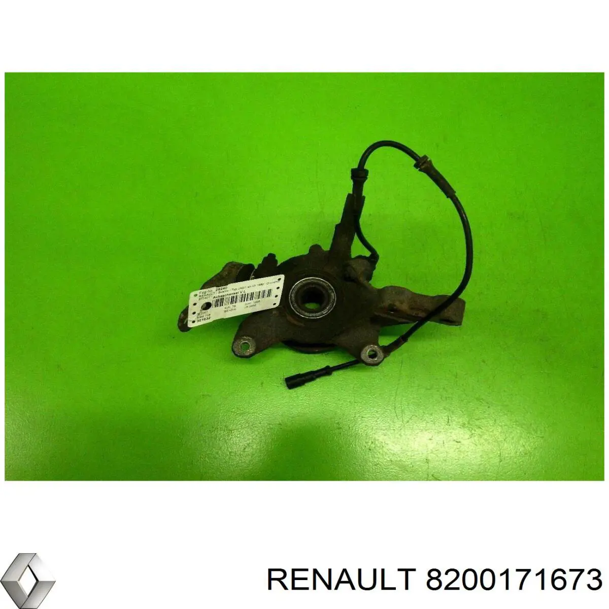 Цапфа поворотна ліва Renault (RVI) 8200171673 ціна, від 46.61 USD