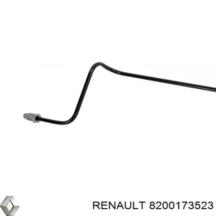 Шланг гальмівний задній, лівий Renault Master 2 (CD, HD, U0D) (Рено Мастер)