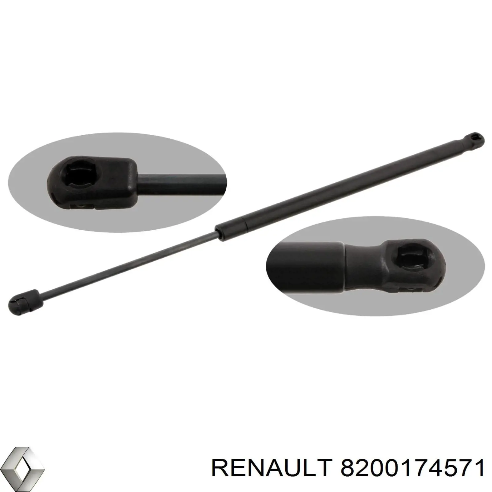 8200174571 Renault (RVI) амортизатор кришки багажника/ двері 3/5-ї задньої