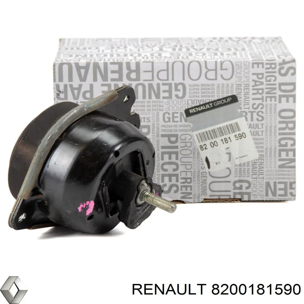 8200181590 Renault (RVI) Подушка (опора) двигуна, права нижня