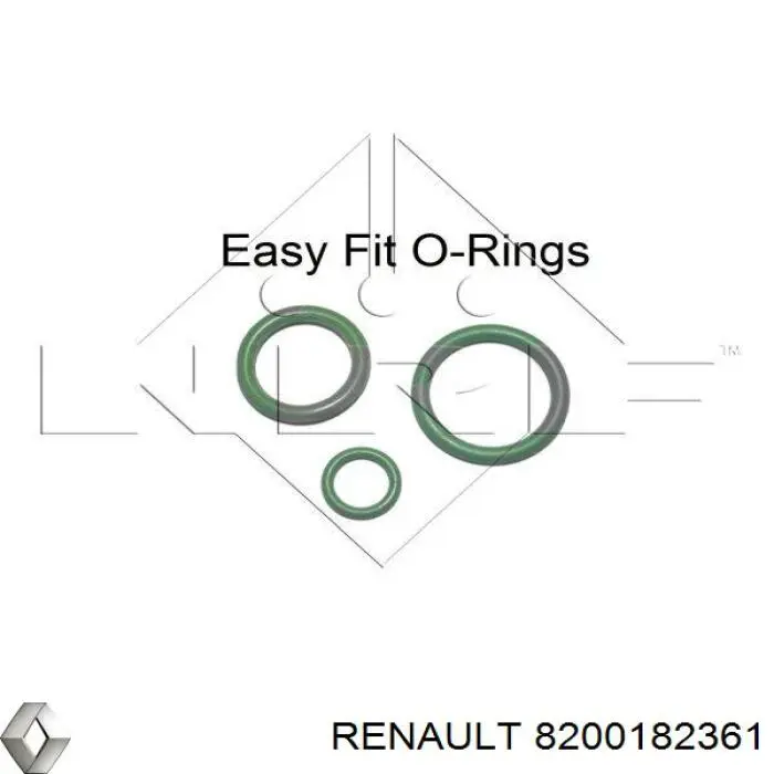 Конденсатор кондиціонера Renault (RVI) 8200182361 ціна, від 47.91 USD