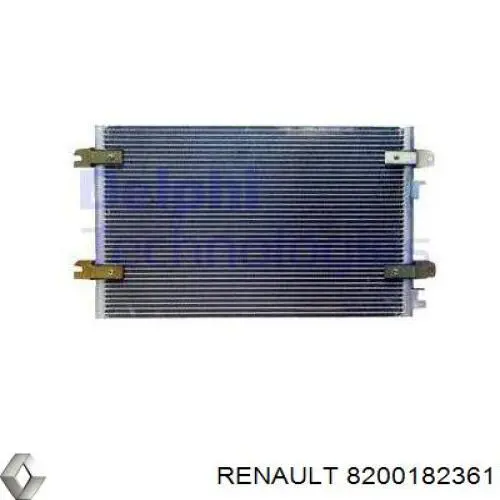 Купити 8200182361 Renault (RVI) Радіатор системи охолодження кондиціонера