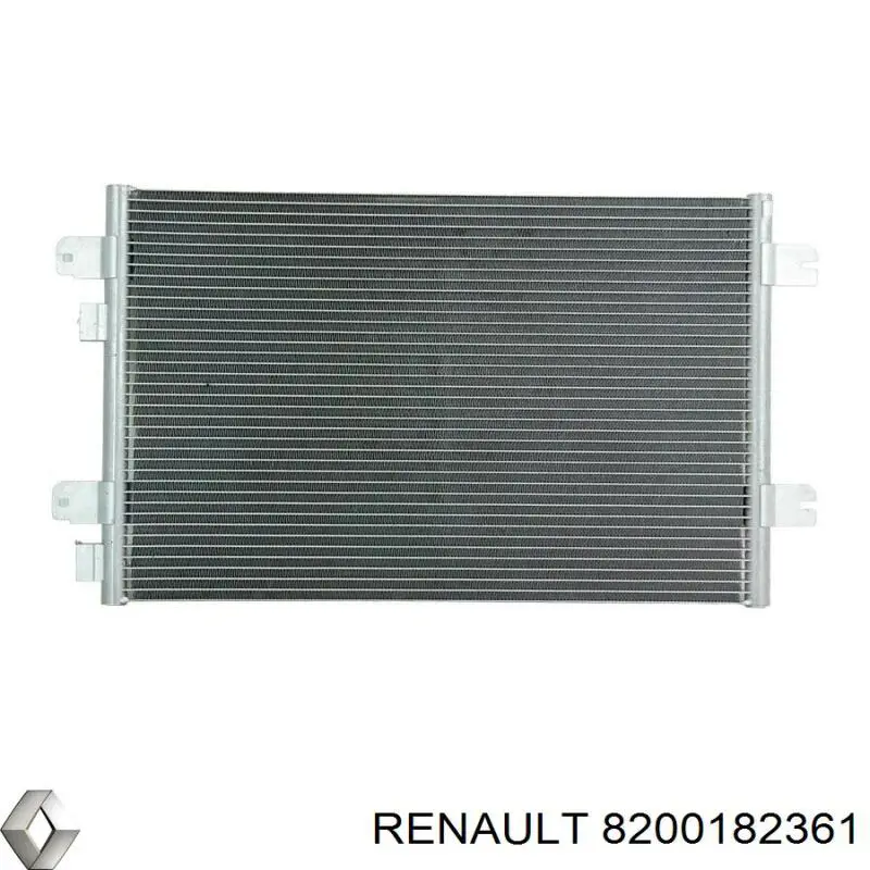 Купити 8200182361 Renault (RVI) Радіатор системи охолодження кондиціонера