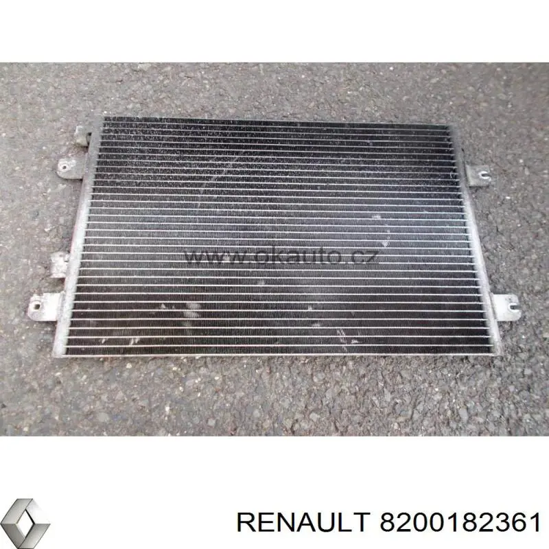 8200182361 Renault (RVI) радіатор кондиціонера