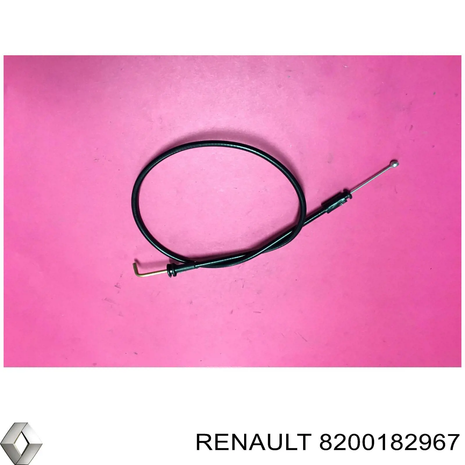 Трос/тяга відкривання замка дверей, бічних зсувних Renault (RVI) 8200182967 ціна, від 4.15 USD