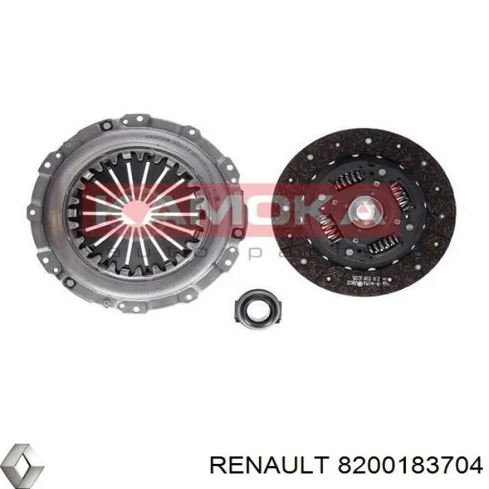 Пелюстковий кошик зчеплення Renault (RVI) 8200183704 ціна, від 15.20 USD