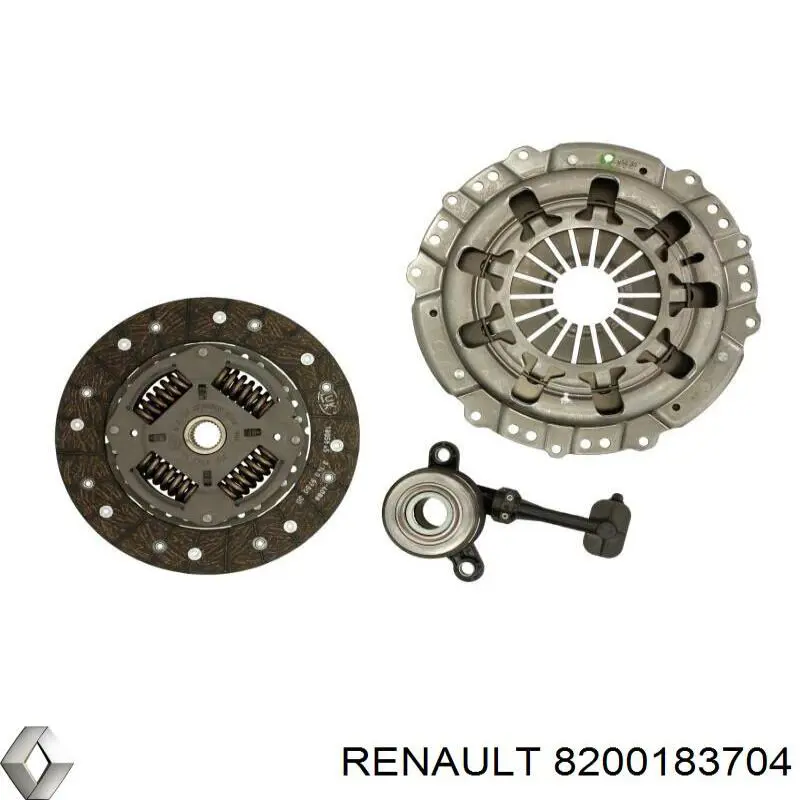 Корзина зчеплення 8200183704 Renault (RVI)