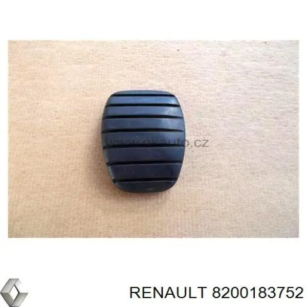 Накладка педалі зчеплення Renault (RVI) 8200183752
