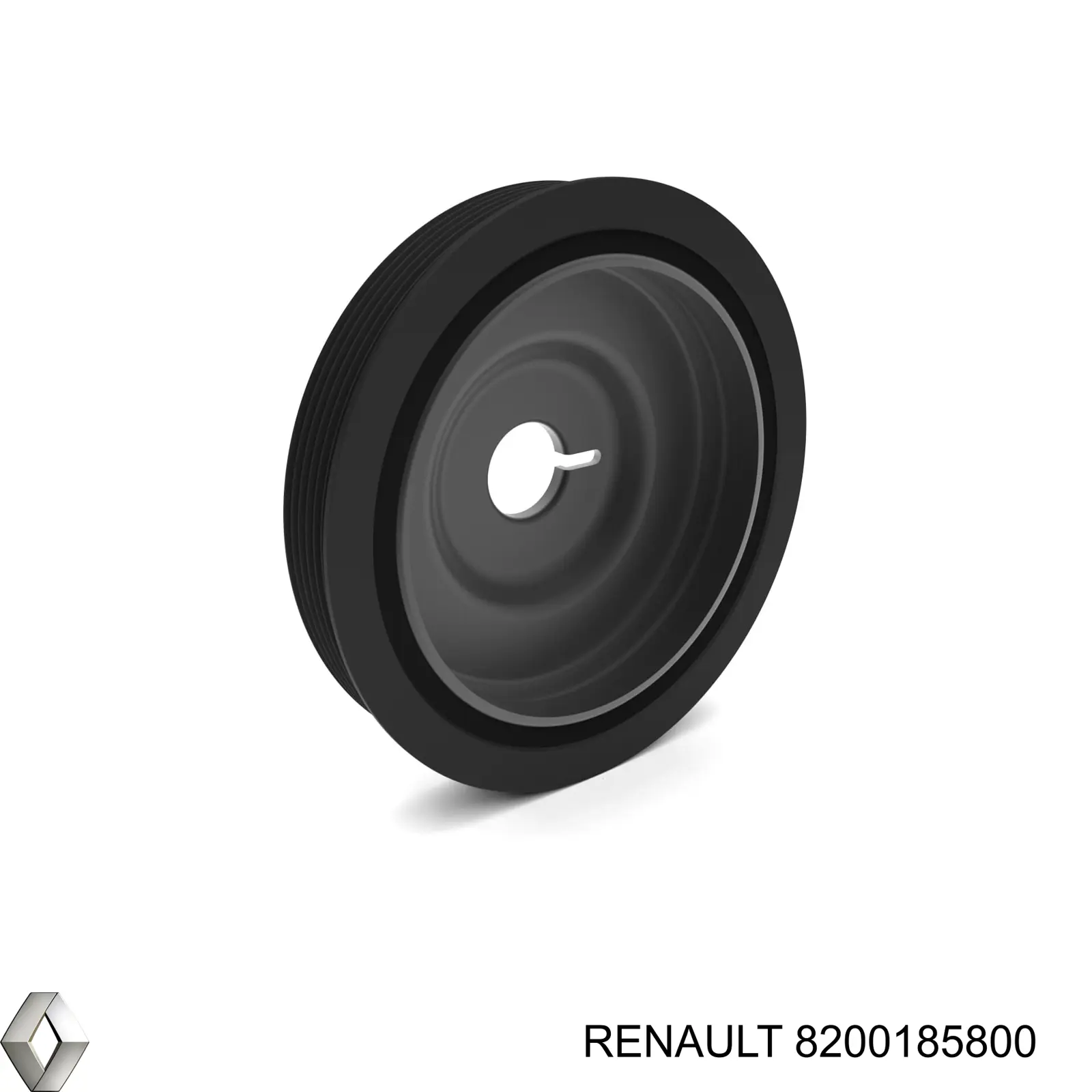 Шків колінвала (демпфер ) Renault (RVI) 8200185800 ціна, від 36.49 USD