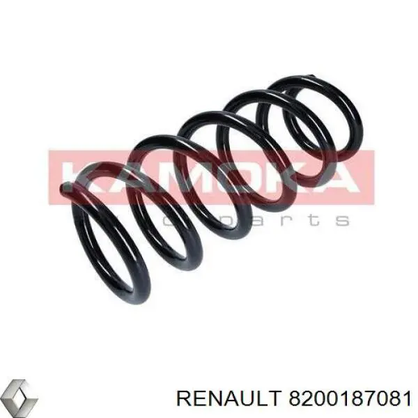 Купити 8200187081 Renault (RVI) Гвинтова пружина підвіска