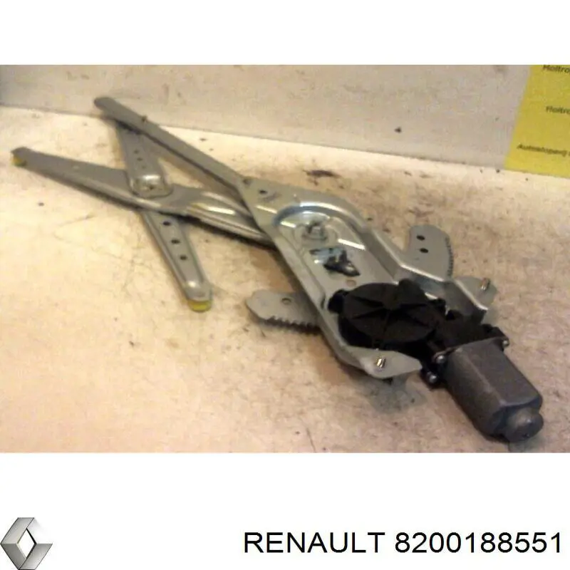 Механізм склопідіймача двері передньої, правої Renault Kangoo (FC0) (Рено Канго)