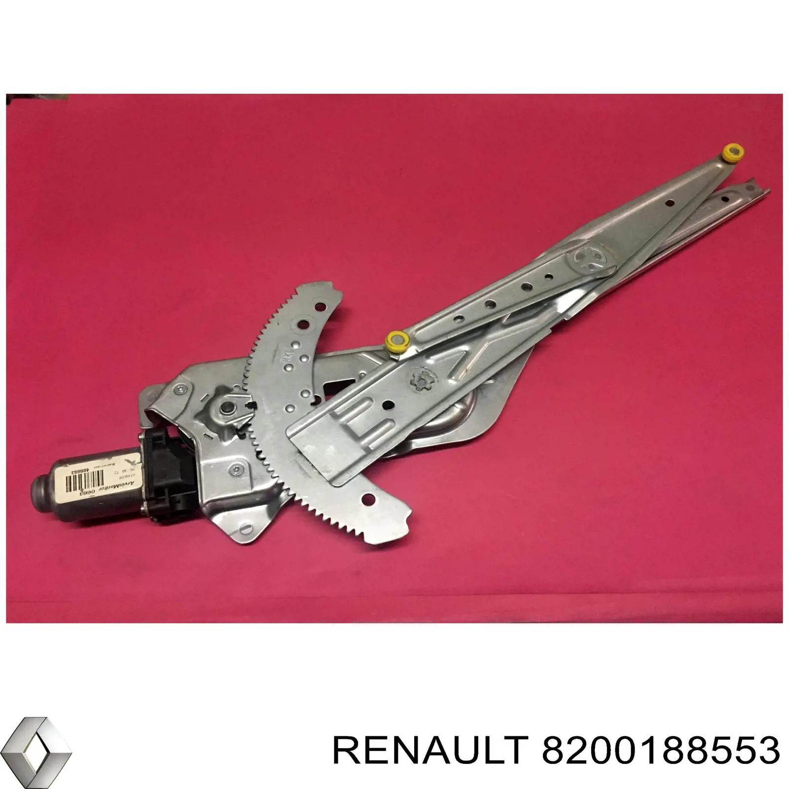 Склопідйомник з електродвигуном Renault (RVI) 8200188553 ціна, від 40.54 USD