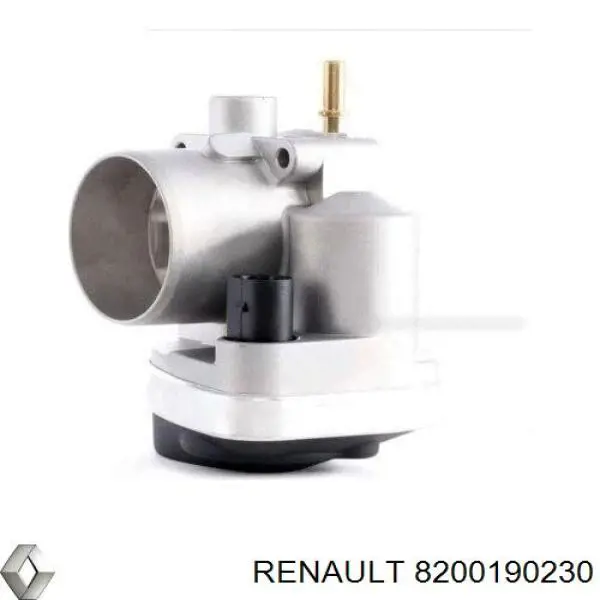 Дросільна заслінка 8200190230 Renault (RVI)