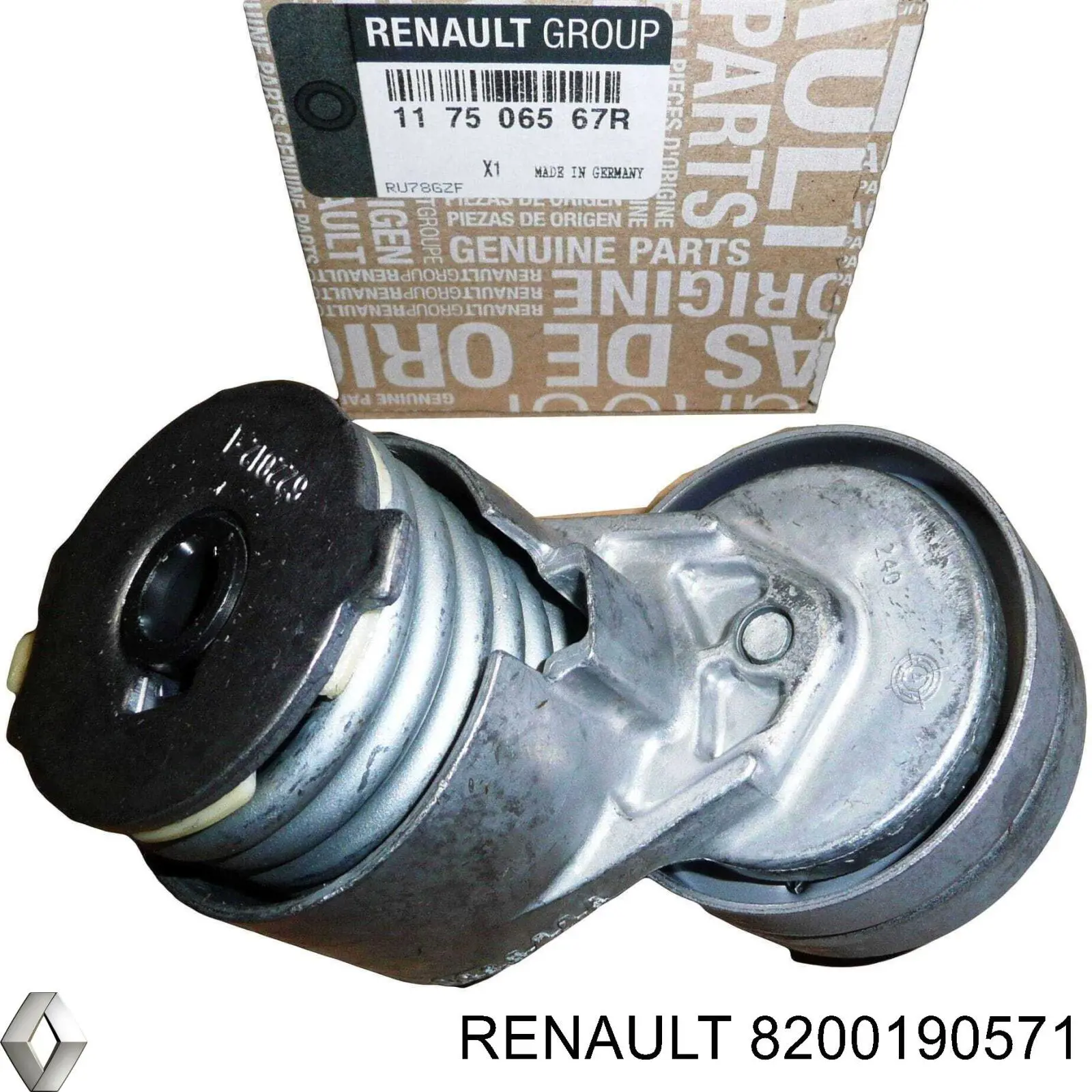 Натягувач приводного ременя 8200190571 Renault (RVI)