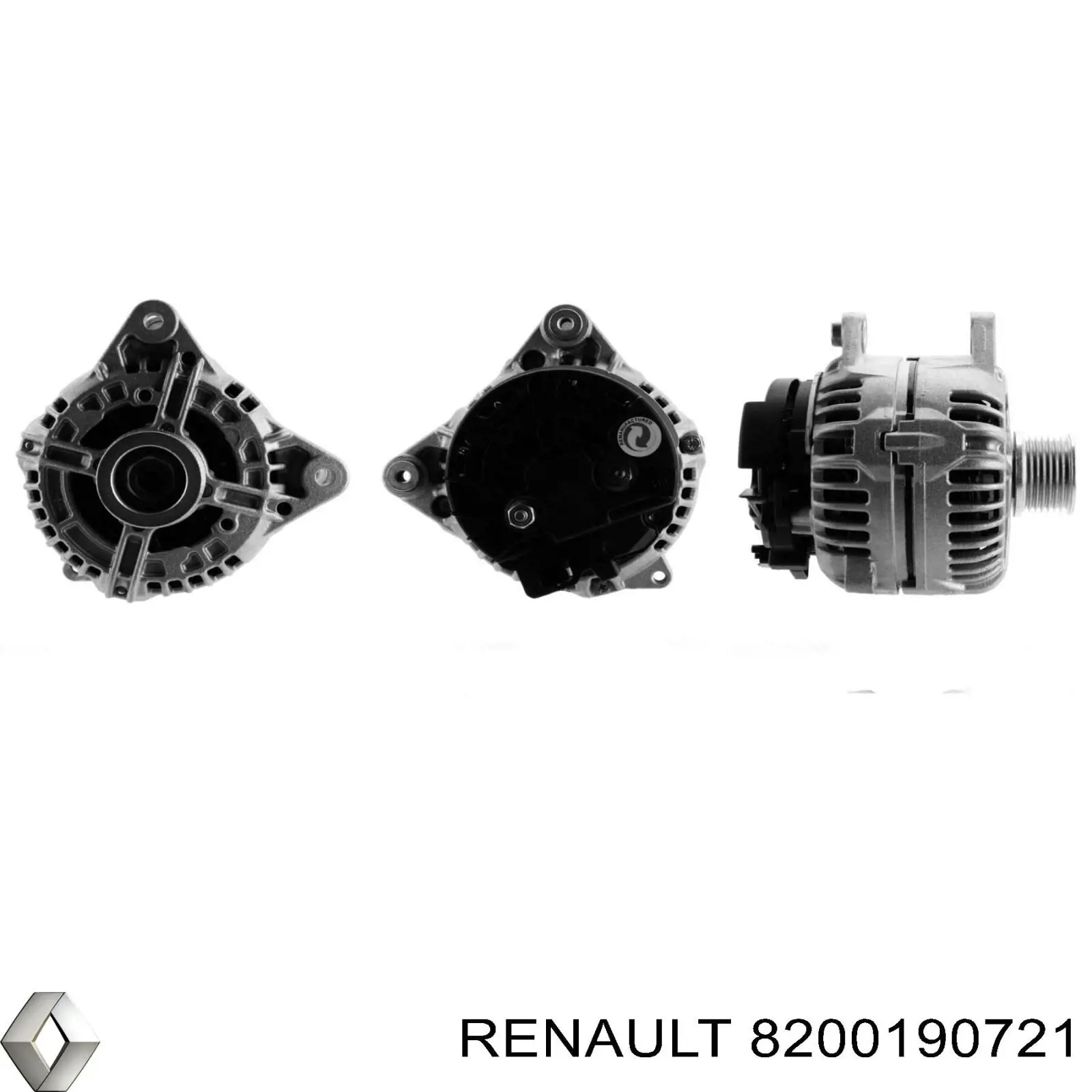 Купити 8200190721 Renault (RVI) Генератор