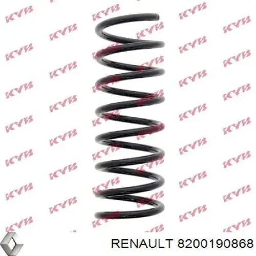 8200190868 Renault (RVI) Пружина підвіски задня