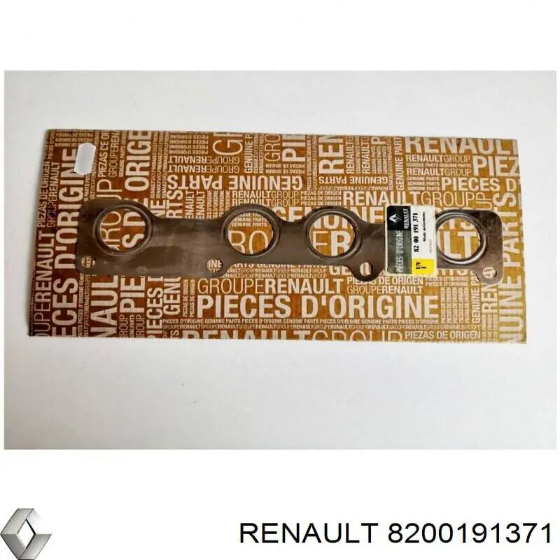 Прокладка випускного колектора Renault (RVI) 8200191371 ціна, від 5.80 USD