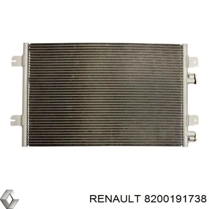 8200191738 Renault (RVI) радіатор кондиціонера