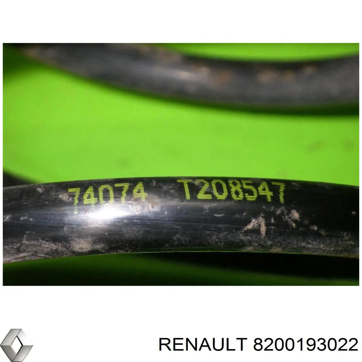 Пружина передня 8200193022 Renault (RVI)