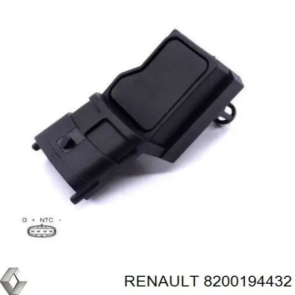 MAP сенсор Renault (RVI) 8200194432 ціна, від 23.19 USD