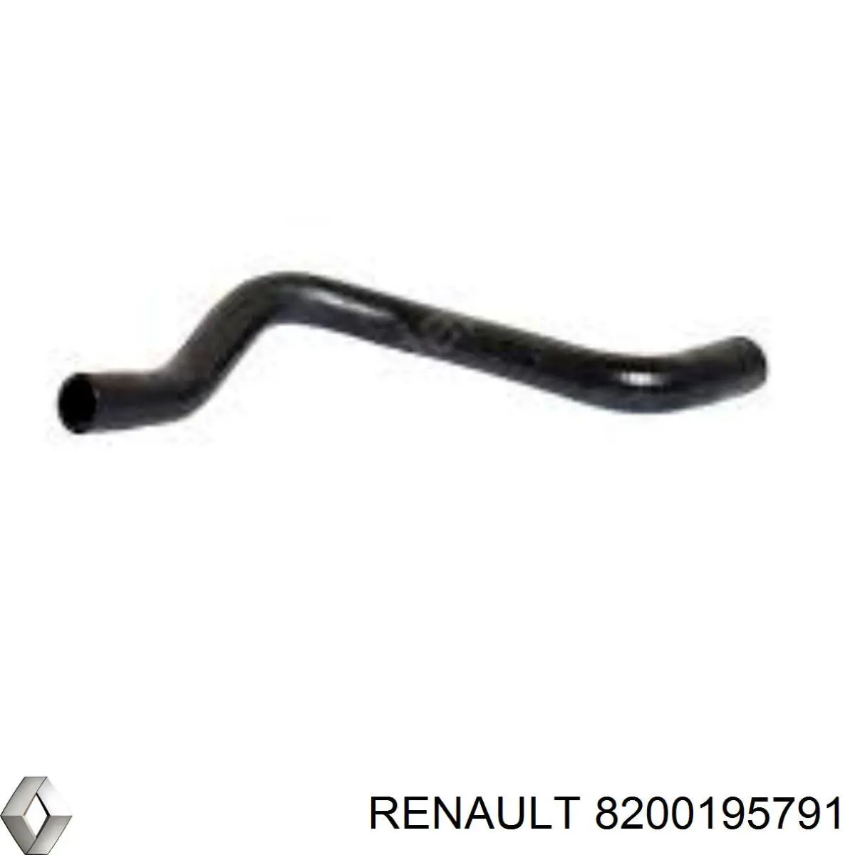 Шланг/патрубок радіатора охолодження, верхній Renault (RVI) 8200195791 ціна, від 7.63 USD