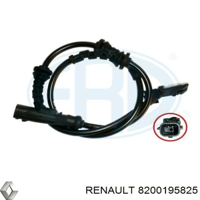 Купити 8200195825 Renault (RVI) Датчик АБС (ABS) передній